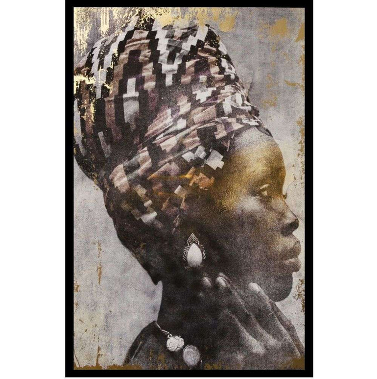 Mint Homeware - Lady With Gold Foil