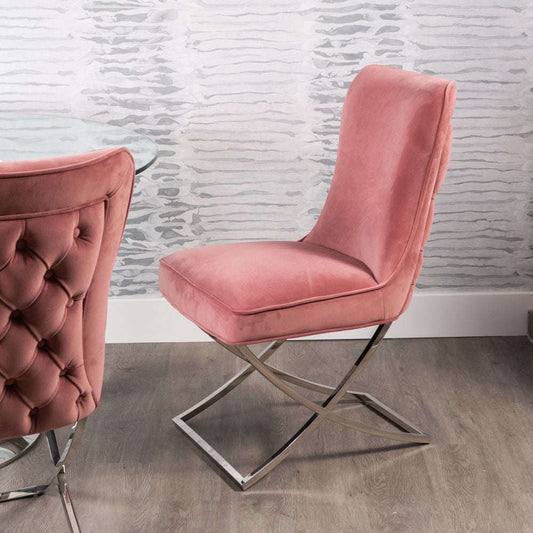 Mint Chairs - Fabric Chair - Pink