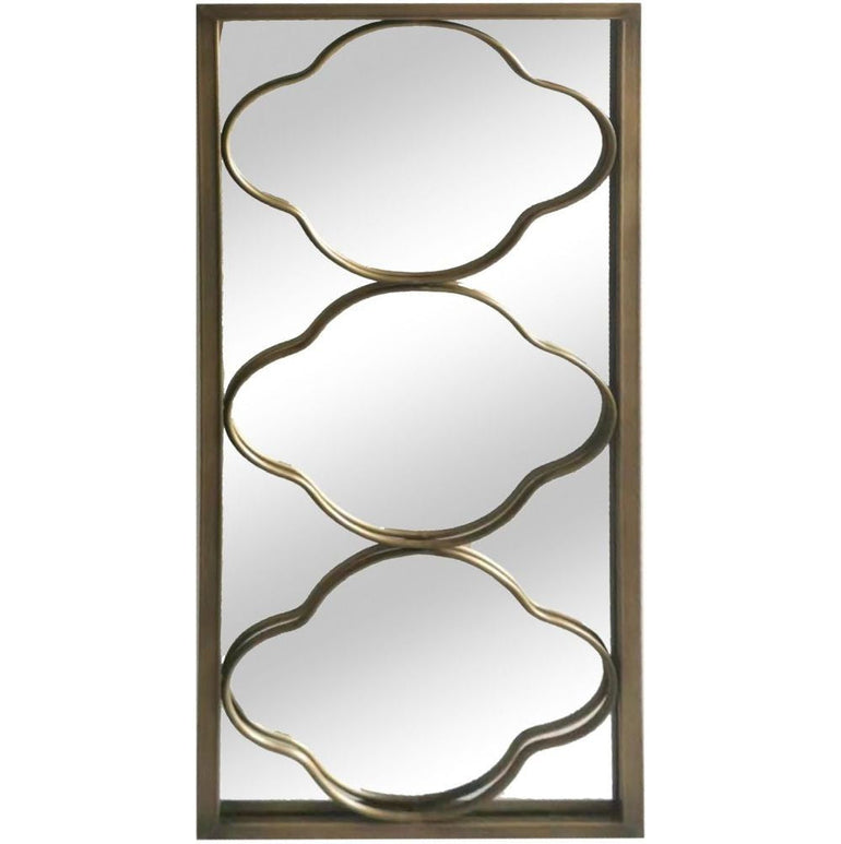 Mirror Collection - Gold Iron Framed Mirror