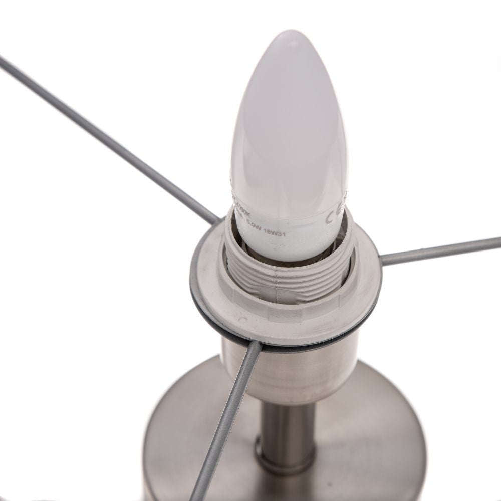 Mint Homeware - Table Lamp - Nickel