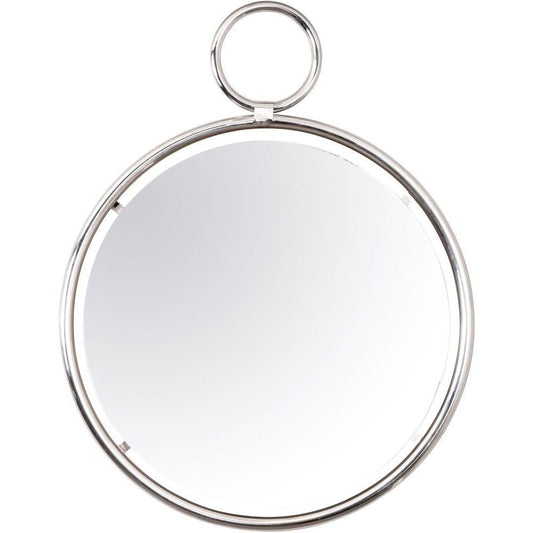 The Mirror Collection - Round Mirror - Silver