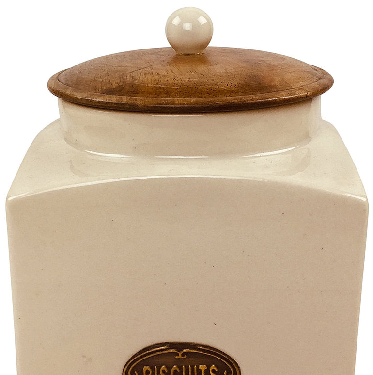 Ceramic Biscuit Jar