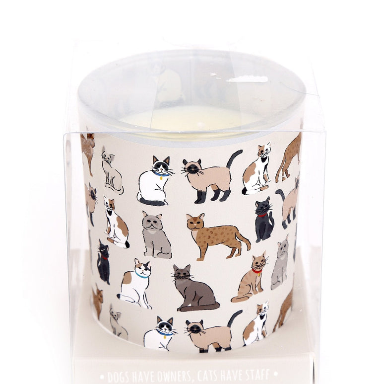 Pet Cat Design Candle Pot 17cm