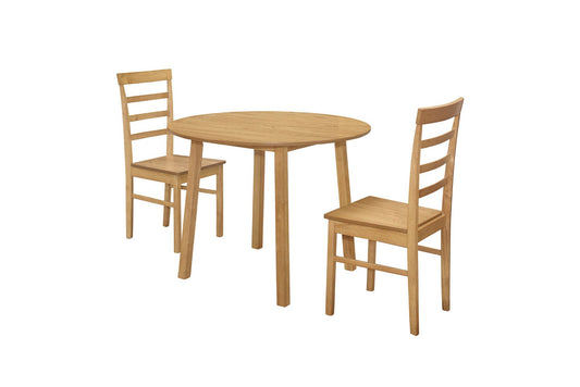 Pickworth Round Dining Set - Oak Finish, Perfect for Any Kitchen or Dining Space