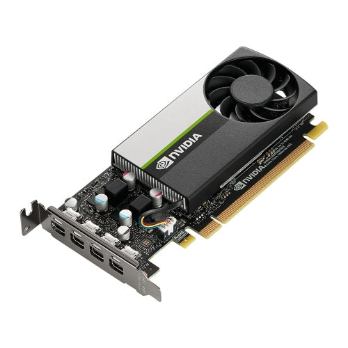 PNY T1000 Professional Graphics Card, 8GB DDR6, 896 Cores, 4 miniDP 1.4 4 x DP adapters , Low Profile Bracket Included , Retail All Homely