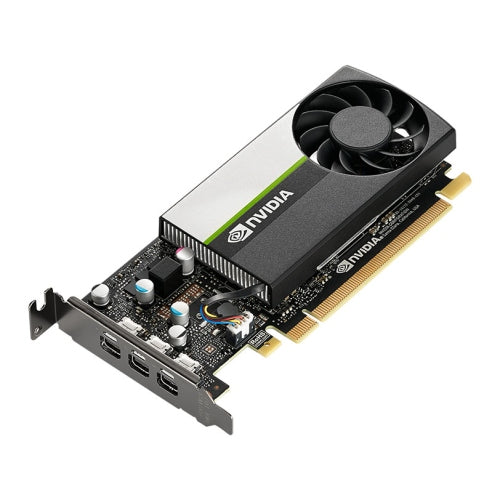 PNY NVidia T400 Professional Graphics Card, 4GB DDR6, 384 Cores, 3 miniDP 1.4, Low Profile Bracket Included , OEM Brown Box All Homely
