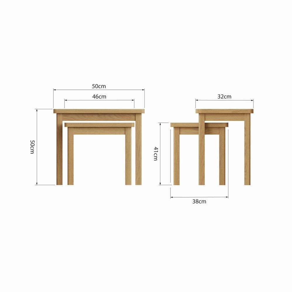 RAO Dining - Nest Of 2 Tables