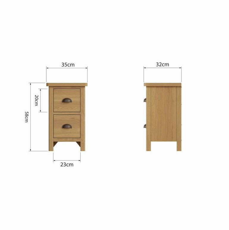 RAO Bedroom - Small Bedside Cabinet