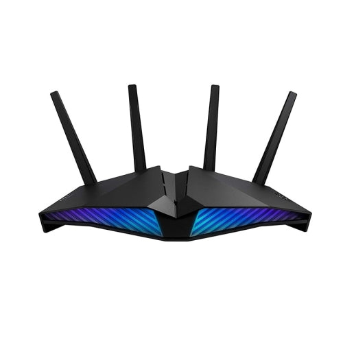Asus DSL-AX82U AX5400 Wireless ADSL/VDSL2 Dual Band RGB Wi-Fi 6 Router, 802.11ax, AiMesh, Lifetime Free Internet Security All Homely