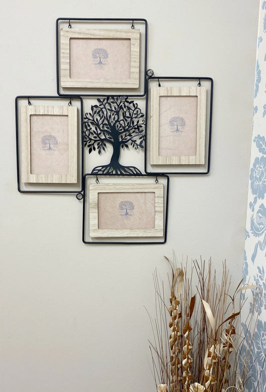 Four Hanging Frames With Tree Of Life