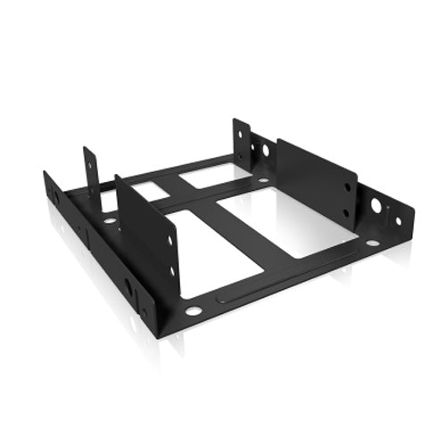 Icy Box IB-AC643 Dual 2.5" Drive Mounting Kit, Frame to Fit 2x 2.5" SSD/HDD into a 3.5" Drive Bay All Homely