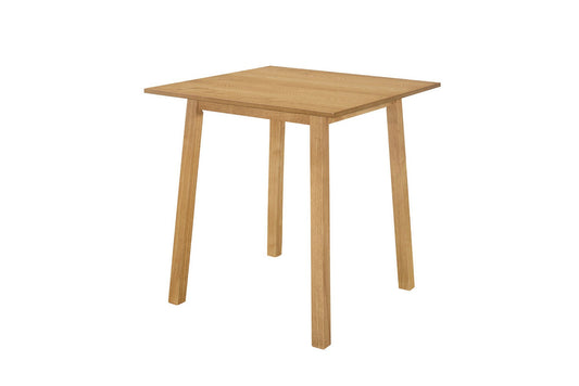 Stonesby Square Dining Table, Oak Finish, Perfect for Kitchen or Dining Space