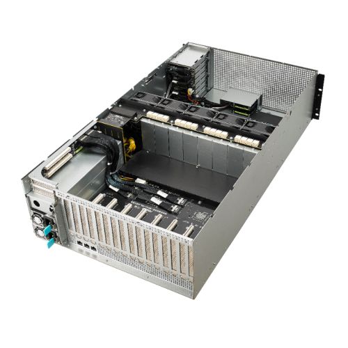 Asus ESC8000 G4/10G 4U High-Density GPU Barebone Server, Intel C621, Dual Socket 3647, Supports 8 GPUs, Dual 10G LAN, 8 Bay Hot-Swap, 2+1 1600W Platinum PSU All Homely