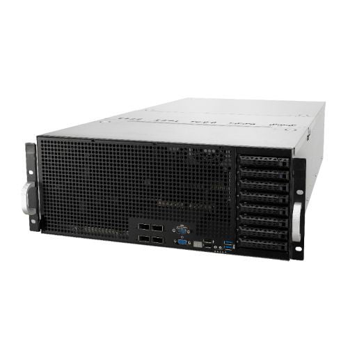 Asus ESC8000 G4 4U High-Density GPU Barebone Server, Intel C621, Dual Socket 3647, Supports 8 GPUs, Dual GB LAN, 8 Bay Hot-Swap, 2+1 1600W Platinum PSU All Homely