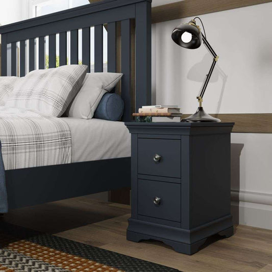 SW Bedroom Dark Grey - Bedside Cabinet