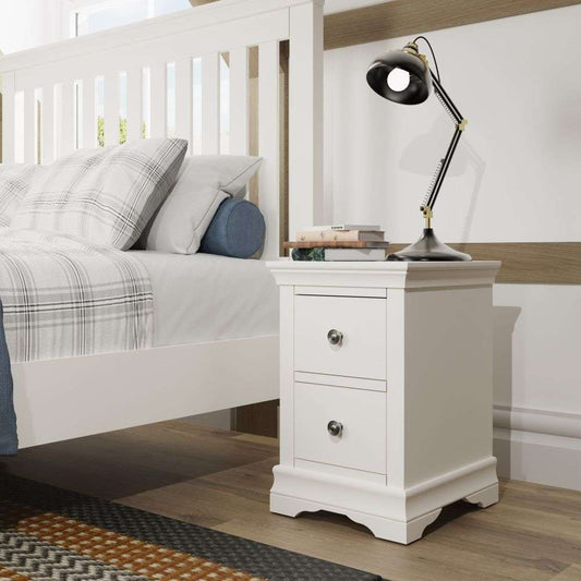 SW Bedroom White - Bedside Cabinet
