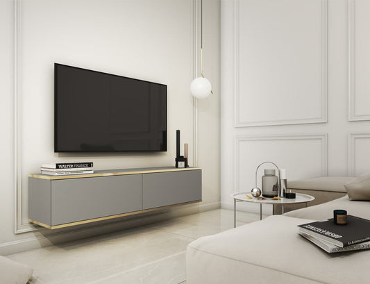 Oro Floating TV Cabinet 135cm All Homely