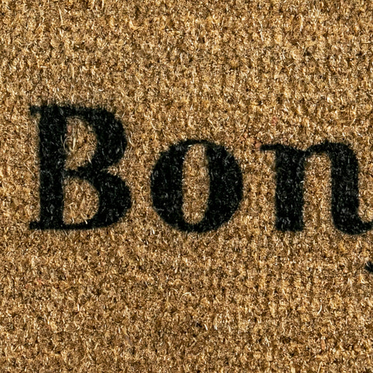 Artsy Doormats Bonjour Doormat with Border