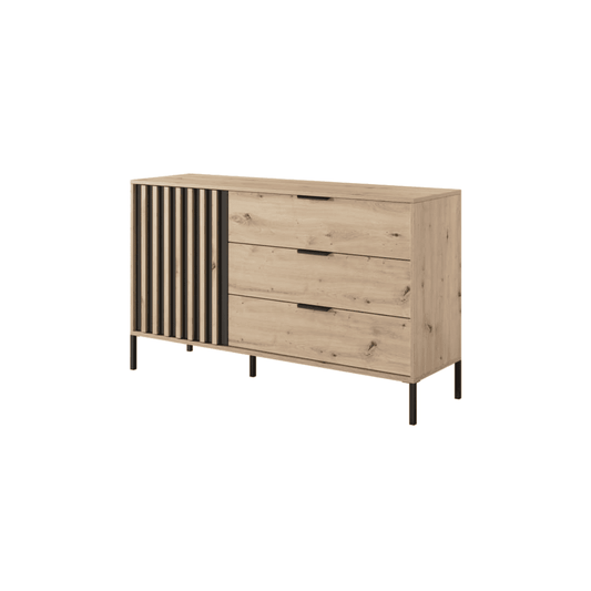 Tally Chest Of Drawers 138cm All Homely