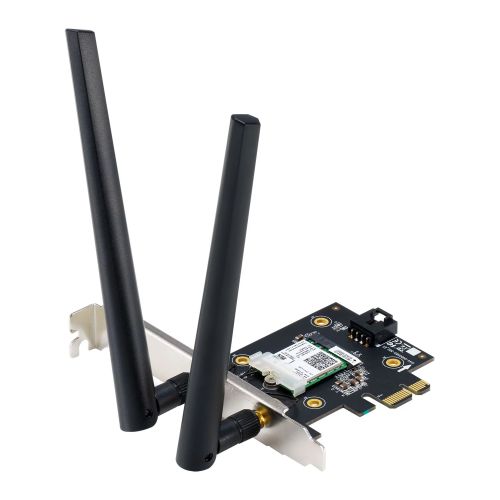 Asus PCE-AX3000 AX3000 2402+574 Wireless Dual Band PCI Express Wi-Fi 6 Adapter, Bluetooth 5.0, WPA3, OFDMA & MU-MIMO All Homely
