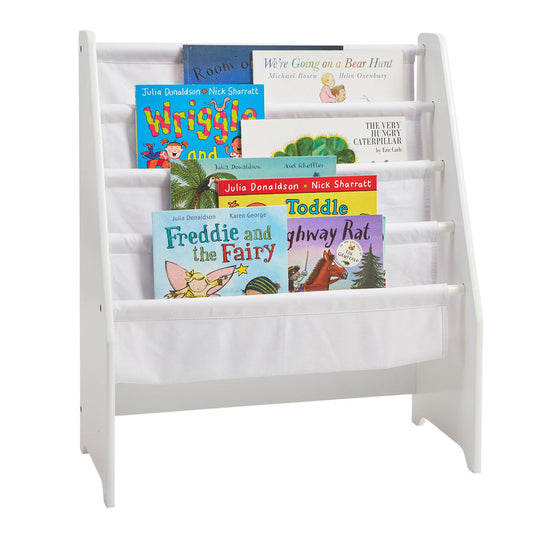 Little Ones White Wooden Book Display