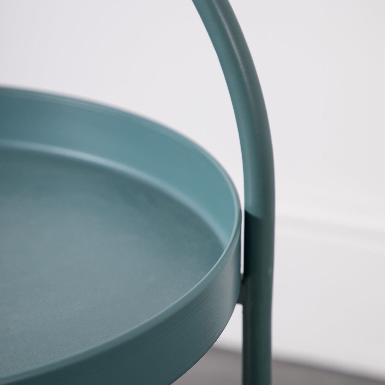 Brighton Side Table - Colourful Iron Design - Tray Top