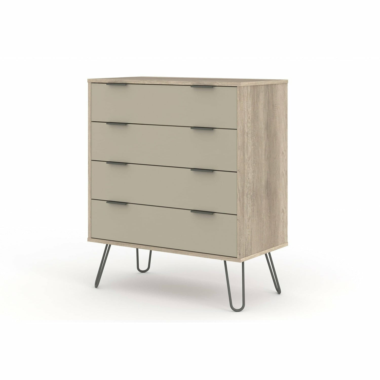 Augusta 4 Drawer Chest Of Drawers Driftwood