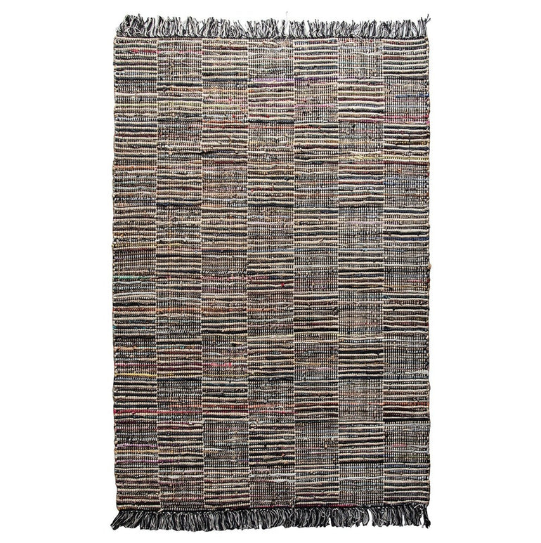 Brazier ECO Hand Loomed Multicoloured Rug - Crafted from 100% Recycled Materials