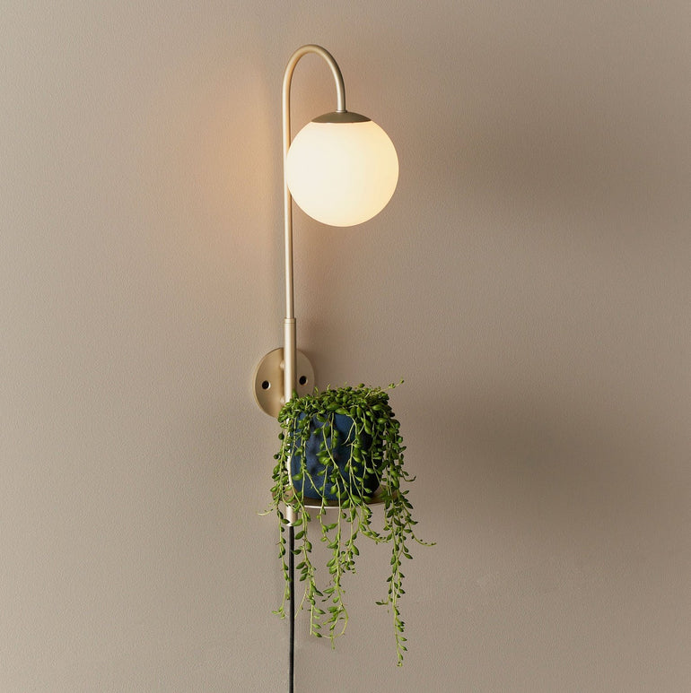 Axiom LED Wall Light with Shelf
