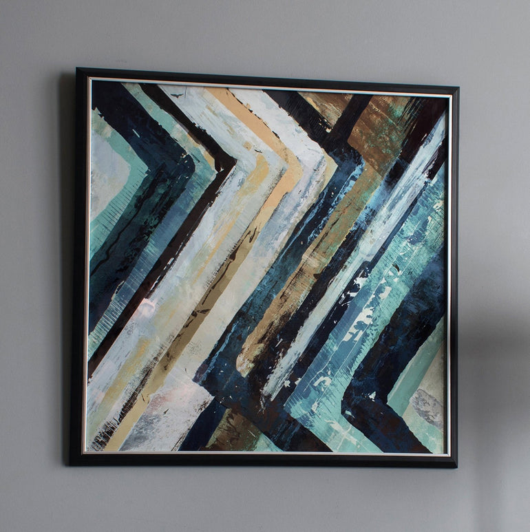 Arcadia Abstract Framed Art 79 x 3.5 x 79cm