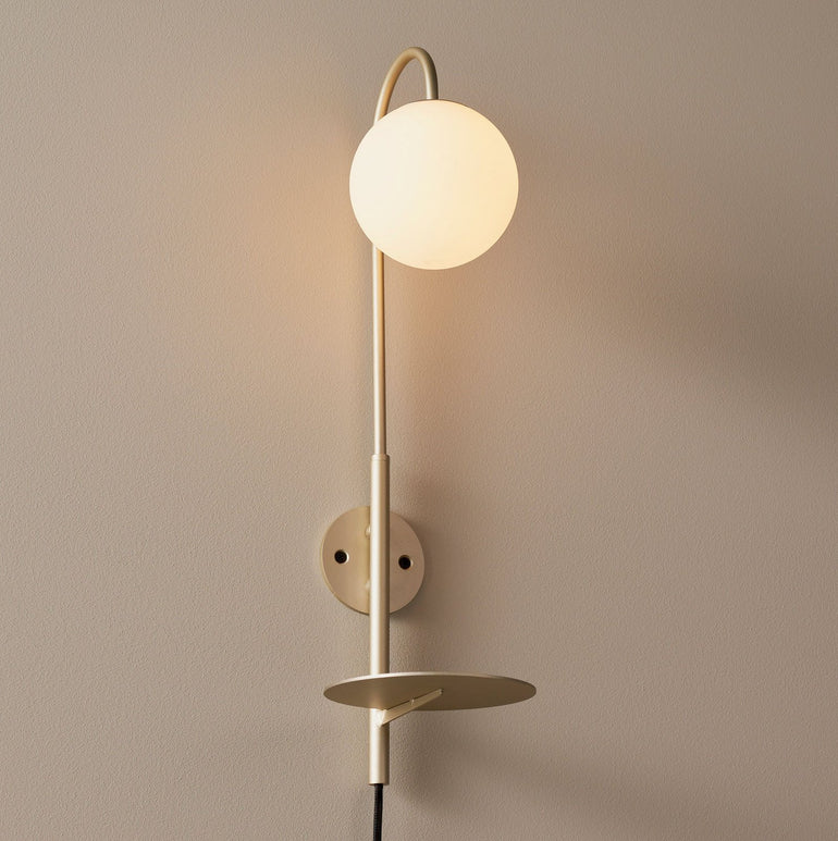 Axiom LED Wall Light with Shelf