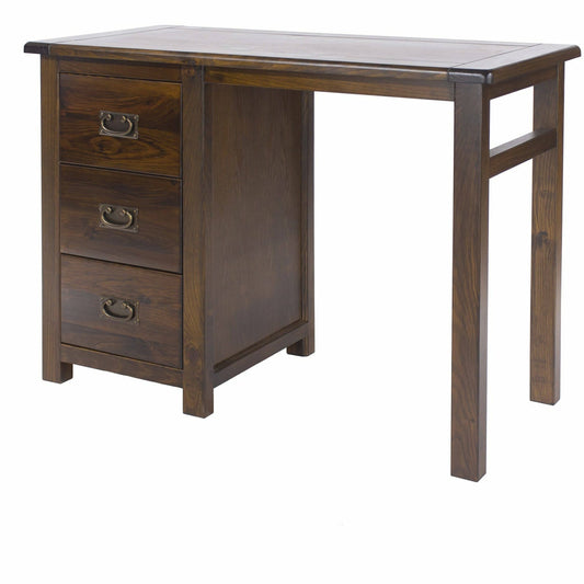 Boston single pedestal dressing table
