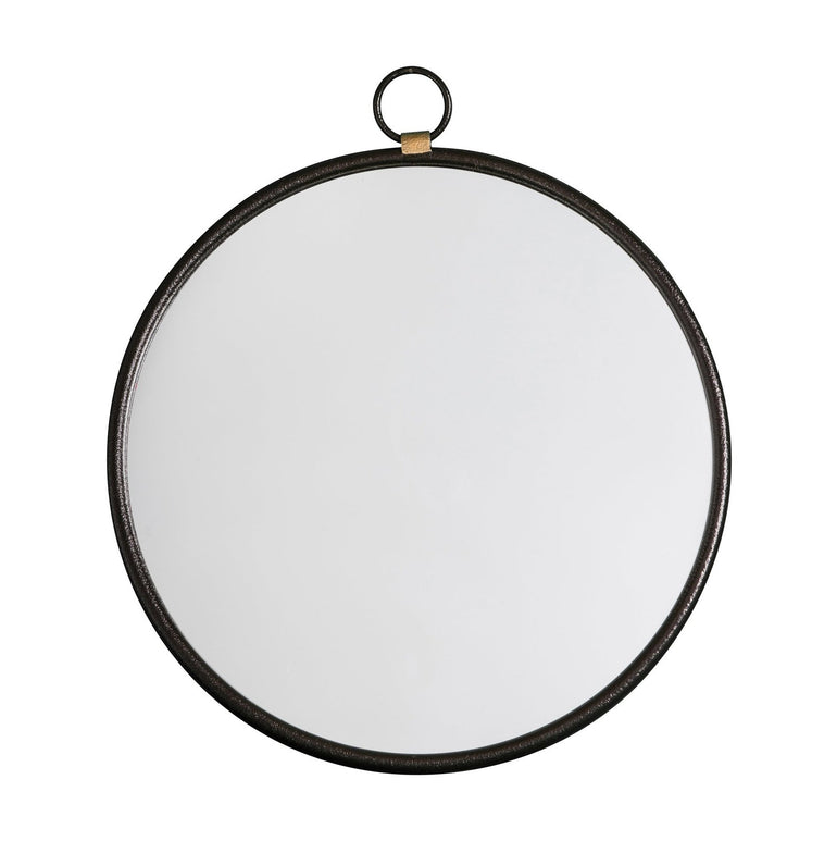 Bayville Round Mirror with Ring Hook