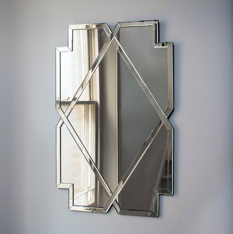 Cunninham Geometric Bevelled Mirror