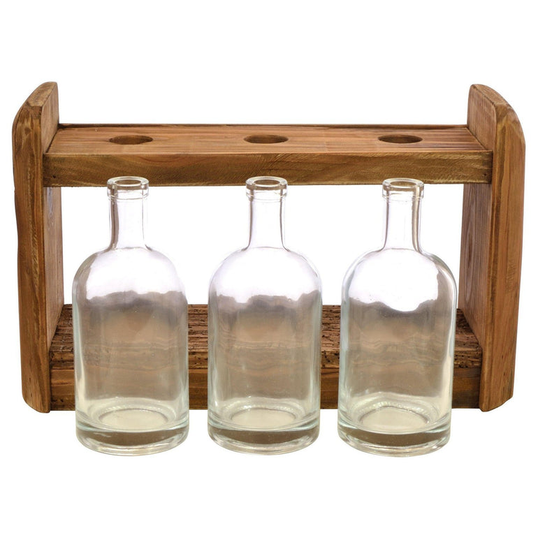 3 Bottle Display Shelf
