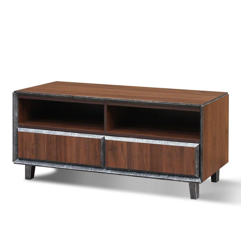 Bretton Walnut TV Cabinet with 2 Drawers