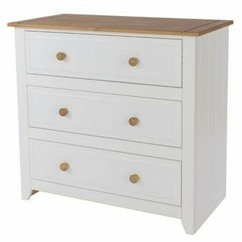 Capri 3 drawer chest
