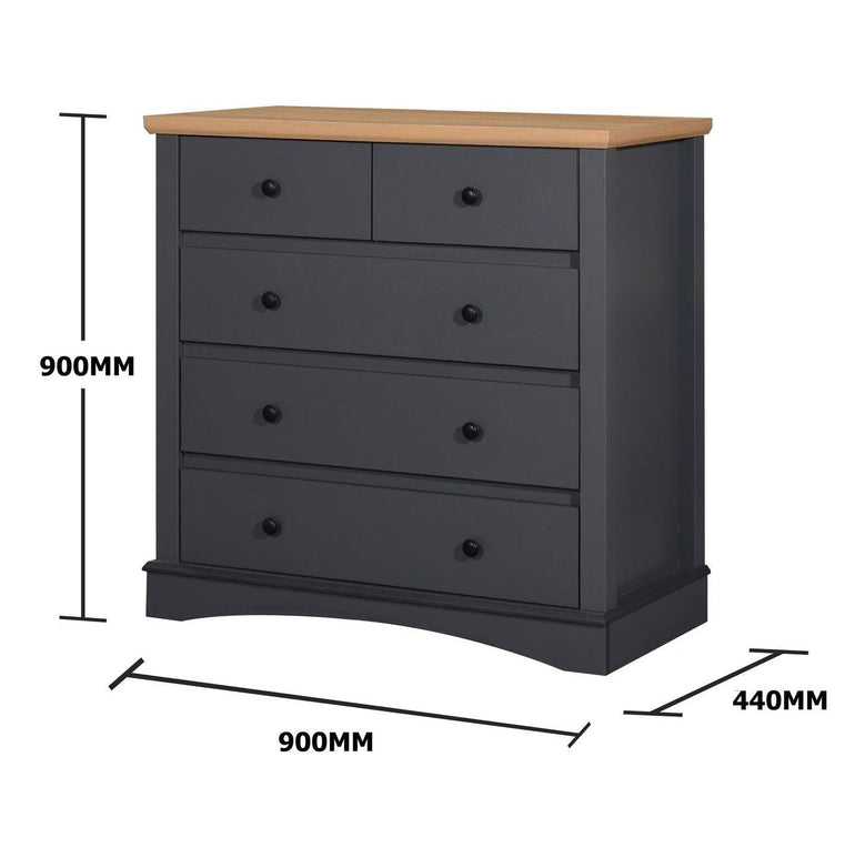 Carden British Country Style 2+3 Drawer Chest