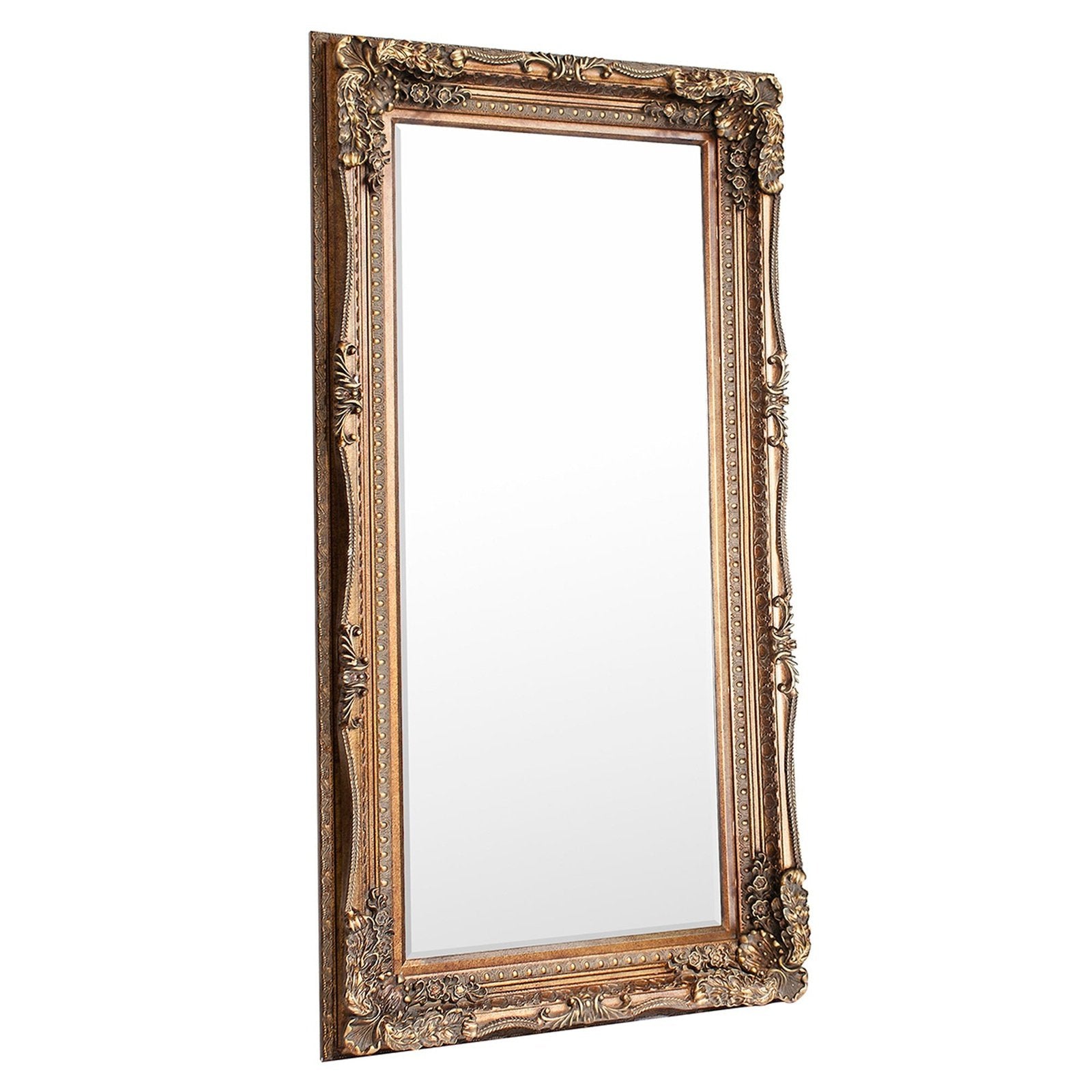 Carved Louis Leaner Mirror