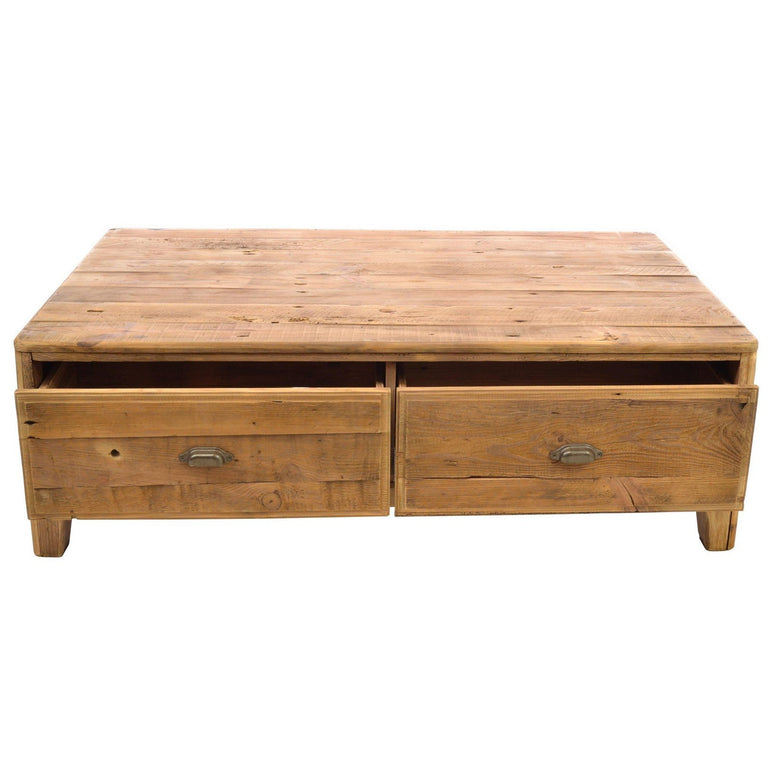 4 Drawer Coffee Table