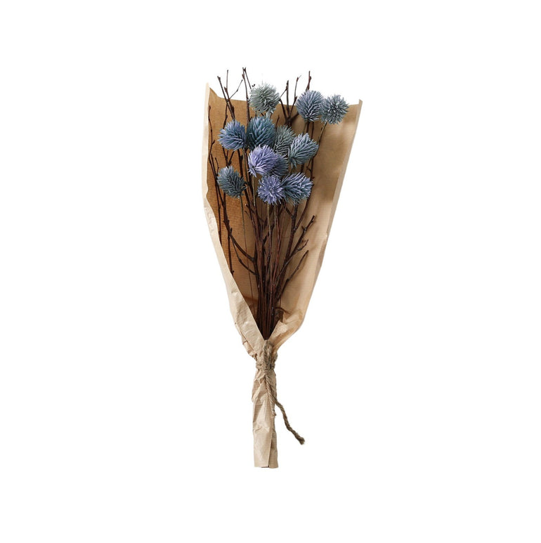 Dried Thistle Bundle in Paper Wrap