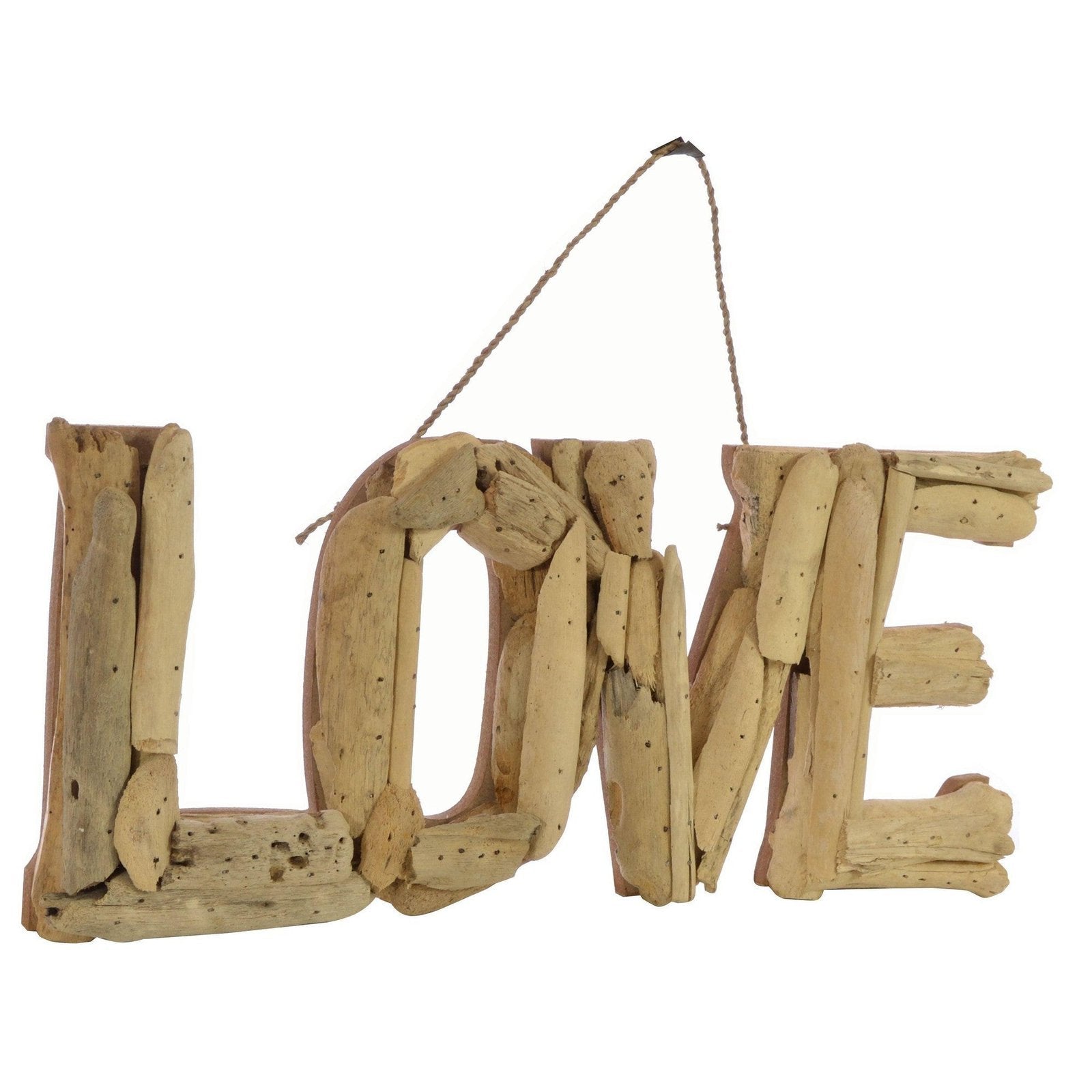 Driftwood Love Plaque