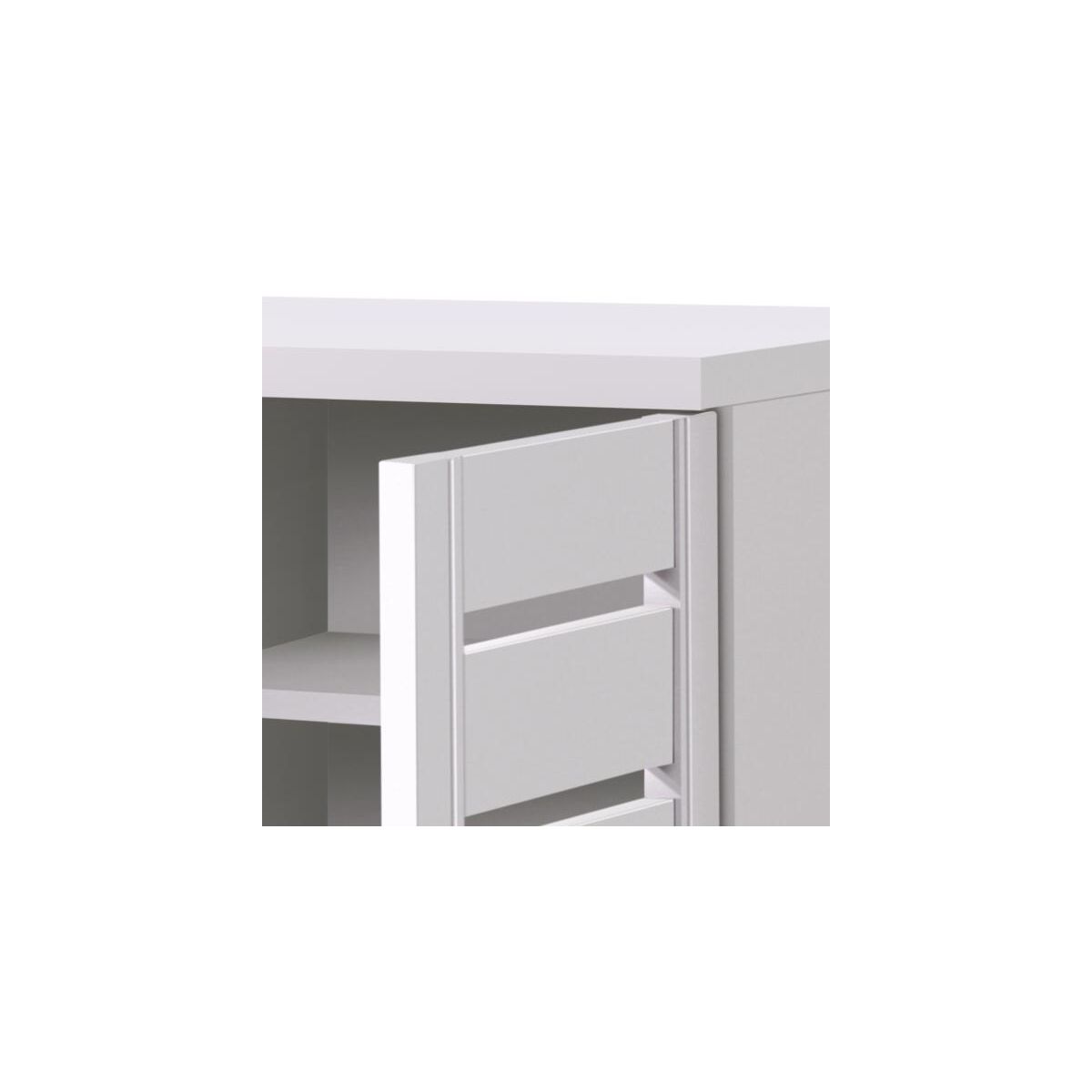 Essentials Modern 2 Door Shoe Cabinet