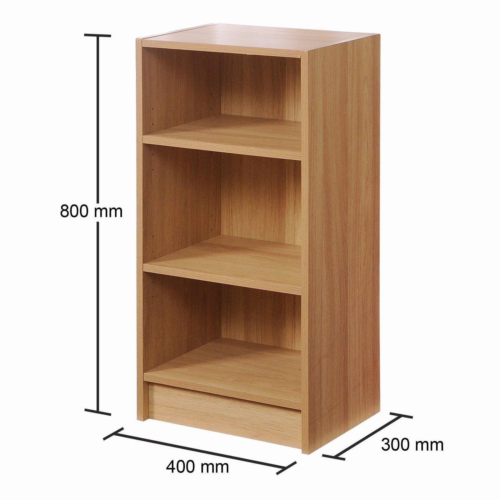 Essentials Small Narrow Bookcase