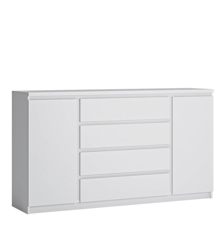 Fribo 2 Door 4 drawer Wide Sideboard