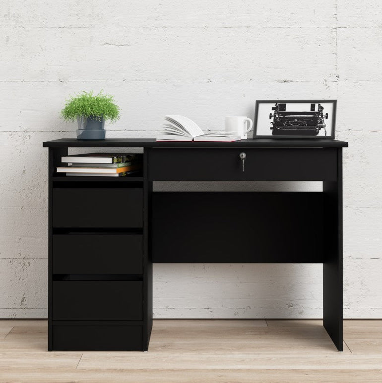 Function Plus Desk 3+1 with Handleless Drawers
