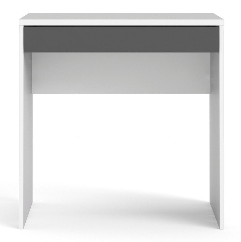 Function Plus Desk White Grey