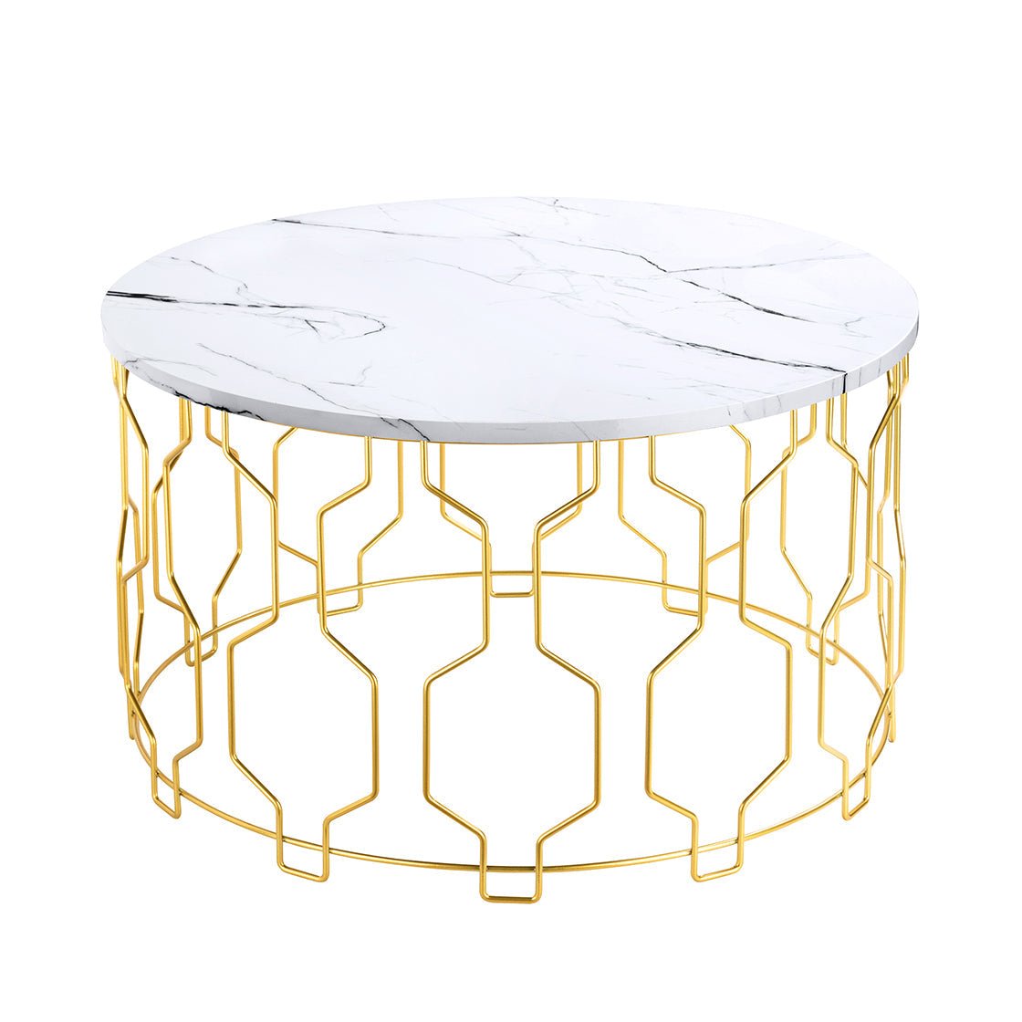 Grace Marble Effect Coffee Table