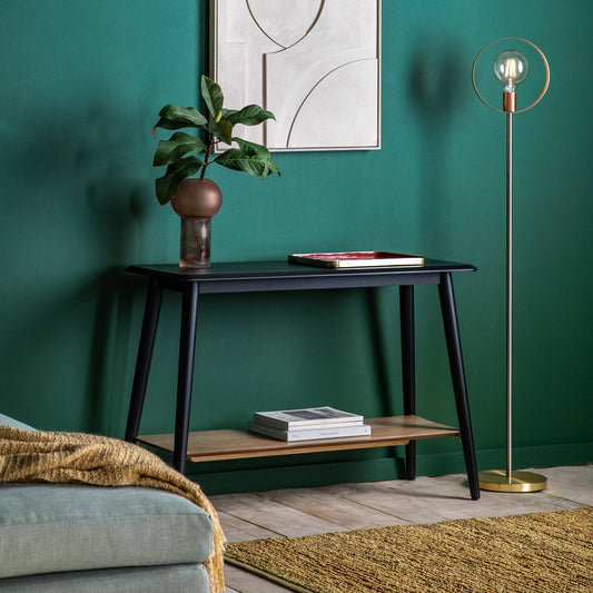 Maddox Console Table with Shelf