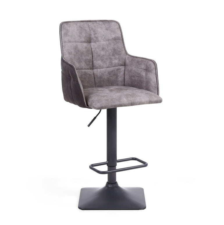 Orion Suede Effect Bar Stool